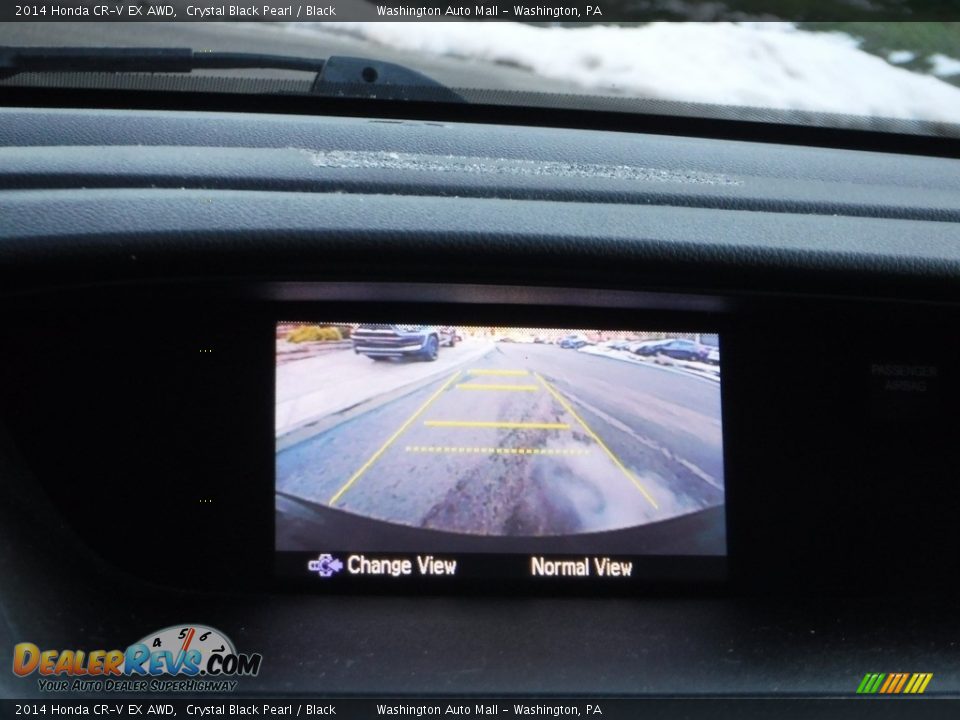 2014 Honda CR-V EX AWD Crystal Black Pearl / Black Photo #4