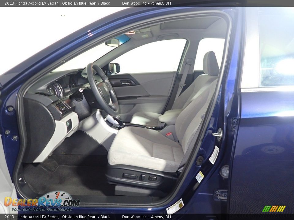 2013 Honda Accord EX Sedan Obsidian Blue Pearl / Black Photo #24
