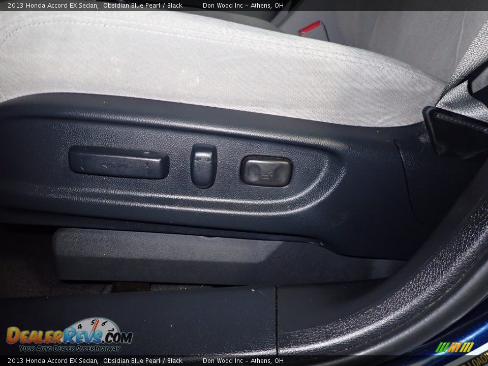 2013 Honda Accord EX Sedan Obsidian Blue Pearl / Black Photo #25