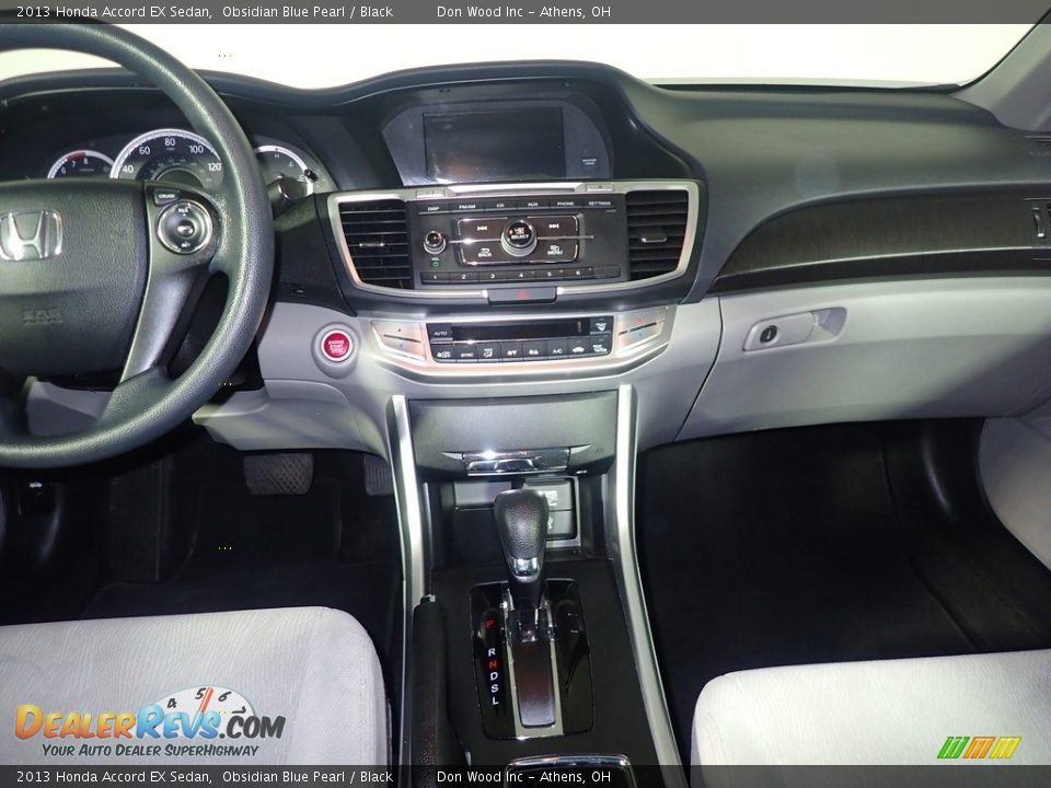 2013 Honda Accord EX Sedan Obsidian Blue Pearl / Black Photo #27