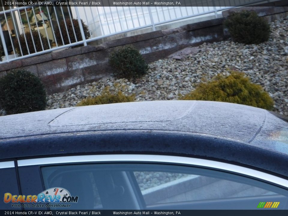 2014 Honda CR-V EX AWD Crystal Black Pearl / Black Photo #8