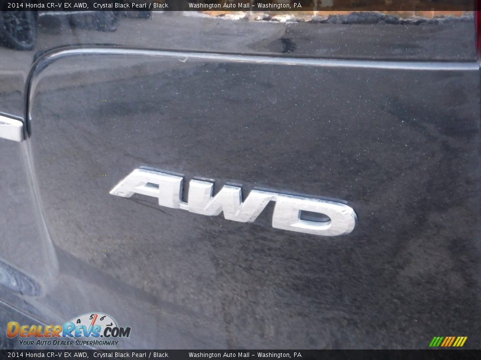 2014 Honda CR-V EX AWD Crystal Black Pearl / Black Photo #15