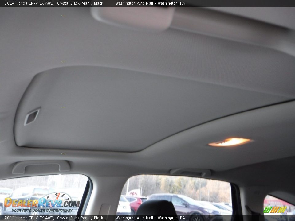 2014 Honda CR-V EX AWD Crystal Black Pearl / Black Photo #16