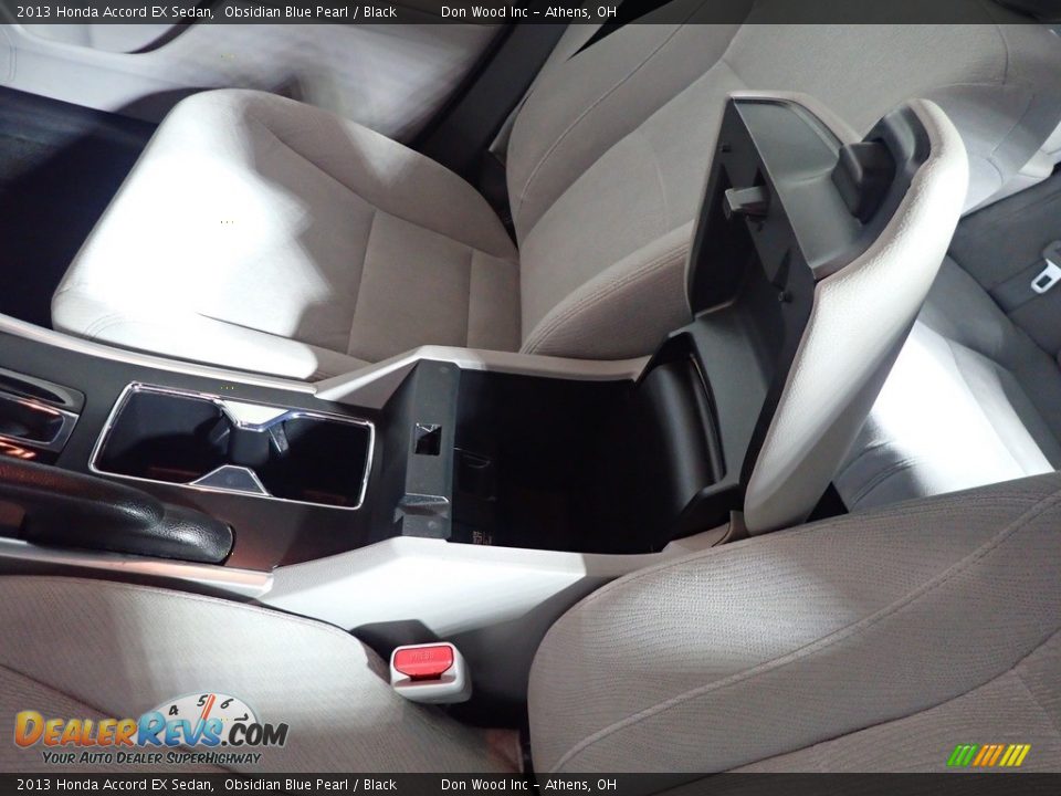 2013 Honda Accord EX Sedan Obsidian Blue Pearl / Black Photo #36