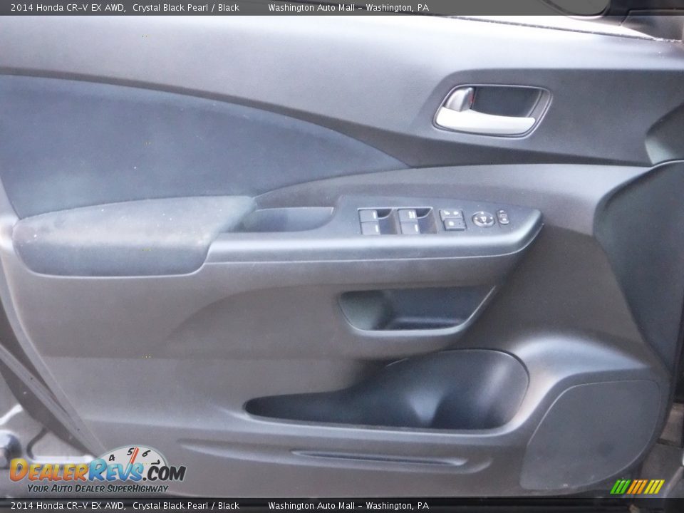 2014 Honda CR-V EX AWD Crystal Black Pearl / Black Photo #18