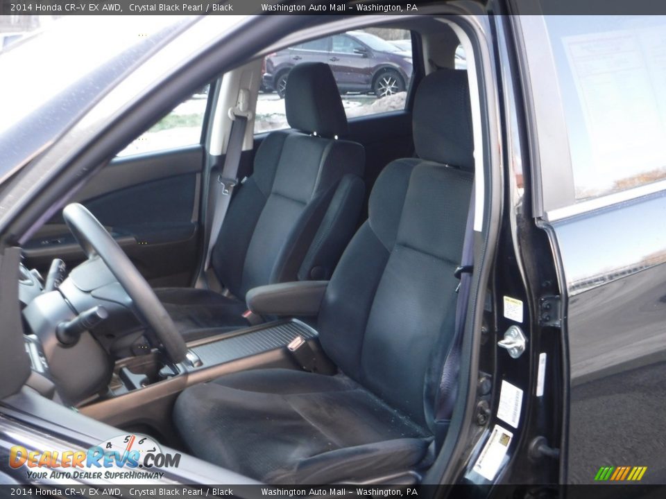2014 Honda CR-V EX AWD Crystal Black Pearl / Black Photo #19