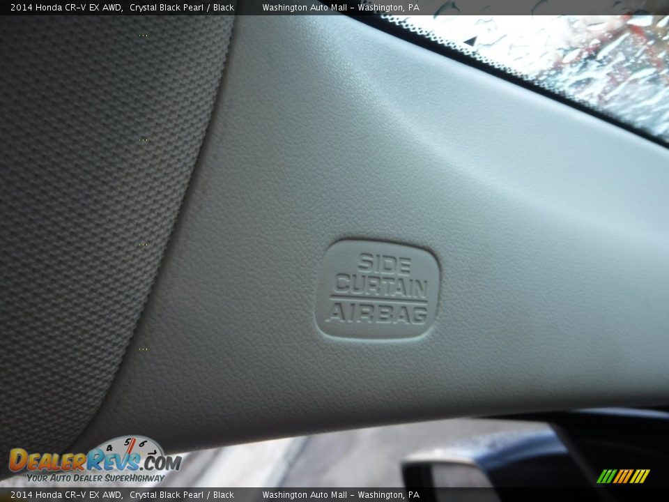 2014 Honda CR-V EX AWD Crystal Black Pearl / Black Photo #20