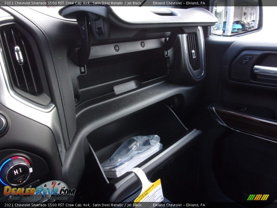 2021 Chevrolet Silverado 1500 RST Crew Cab 4x4 Satin Steel Metallic / Jet Black Photo #29