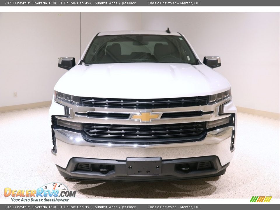 2020 Chevrolet Silverado 1500 LT Double Cab 4x4 Summit White / Jet Black Photo #2