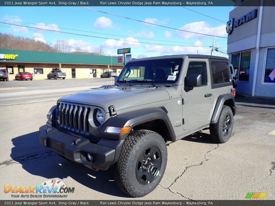 2021 Jeep Wrangler Sport 4x4 Sting-Gray / Black Photo #1