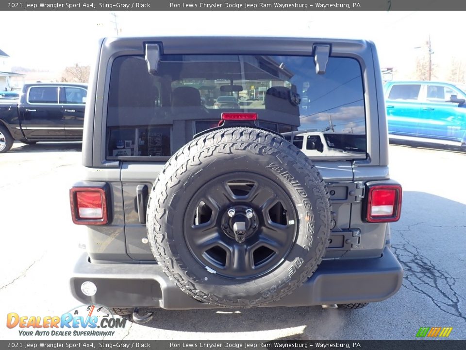 2021 Jeep Wrangler Sport 4x4 Sting-Gray / Black Photo #5