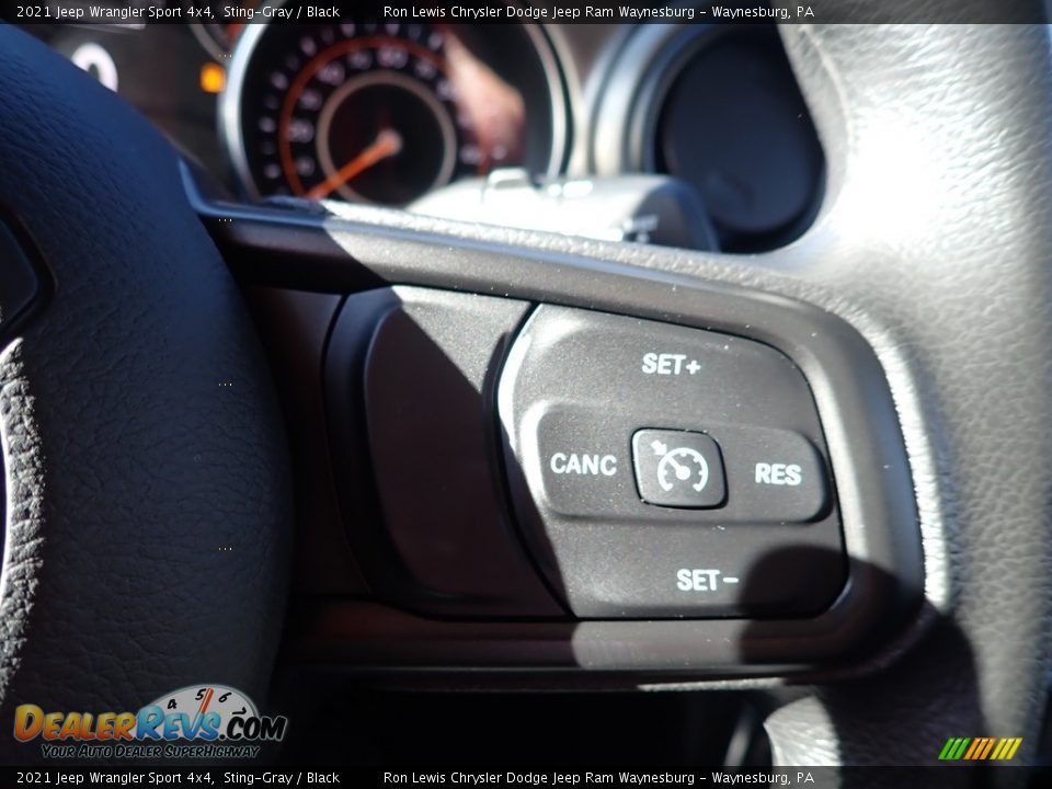 2021 Jeep Wrangler Sport 4x4 Sting-Gray / Black Photo #17