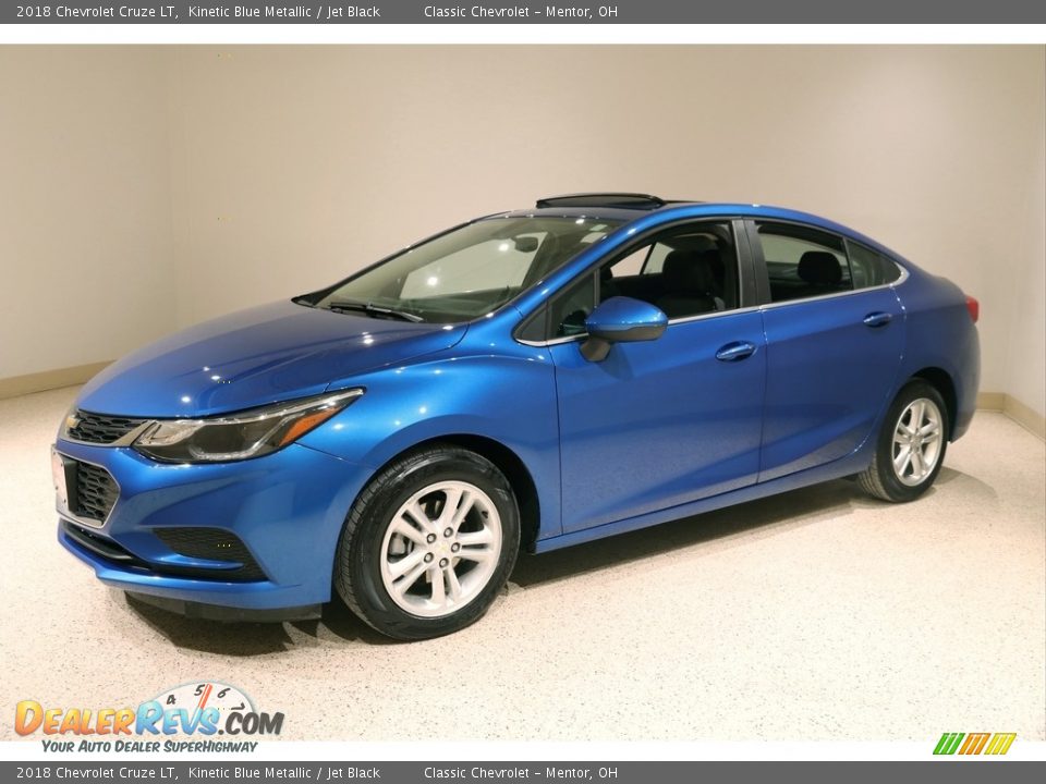 2018 Chevrolet Cruze LT Kinetic Blue Metallic / Jet Black Photo #3