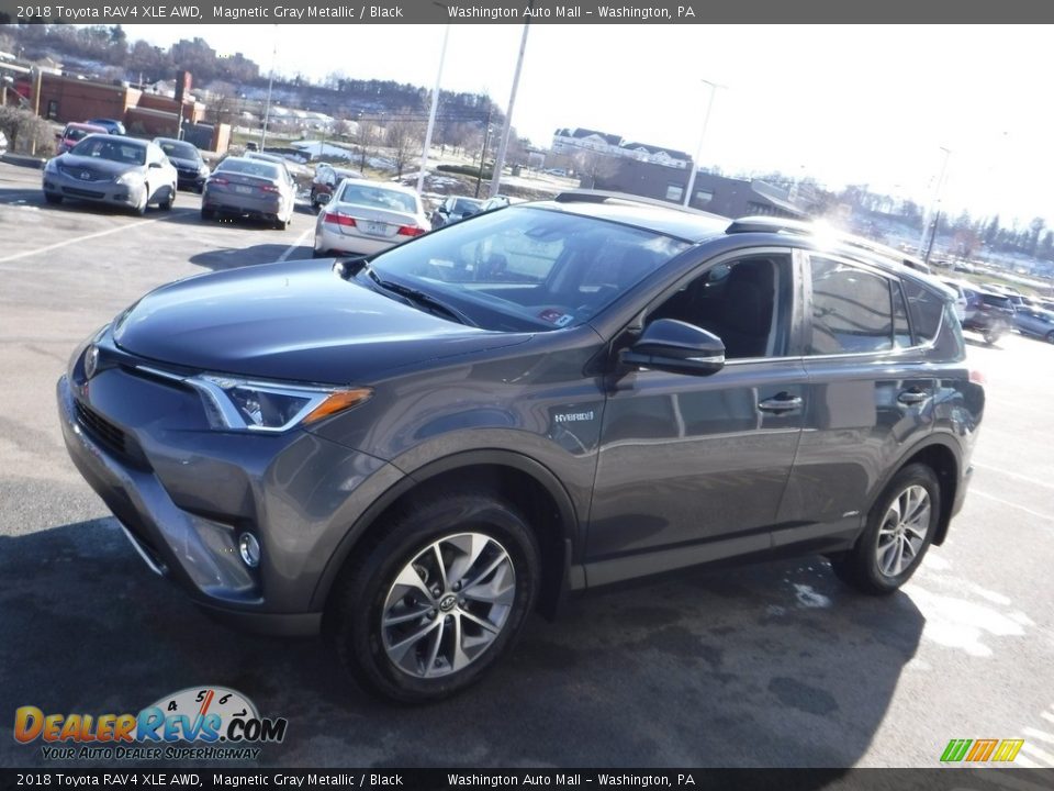 2018 Toyota RAV4 XLE AWD Magnetic Gray Metallic / Black Photo #6