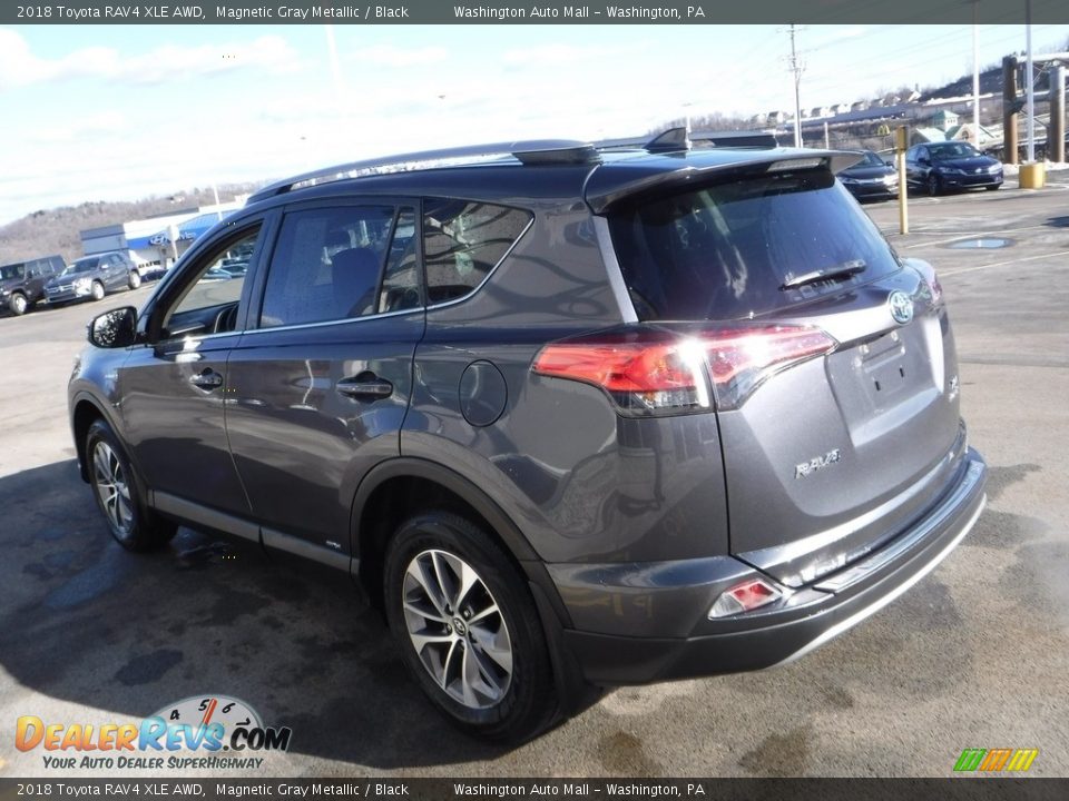 2018 Toyota RAV4 XLE AWD Magnetic Gray Metallic / Black Photo #7