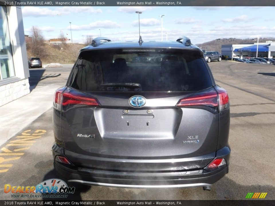 2018 Toyota RAV4 XLE AWD Magnetic Gray Metallic / Black Photo #8