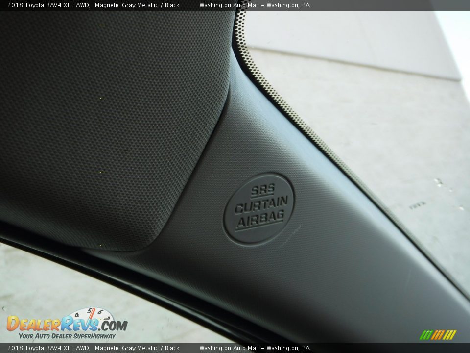 2018 Toyota RAV4 XLE AWD Magnetic Gray Metallic / Black Photo #18