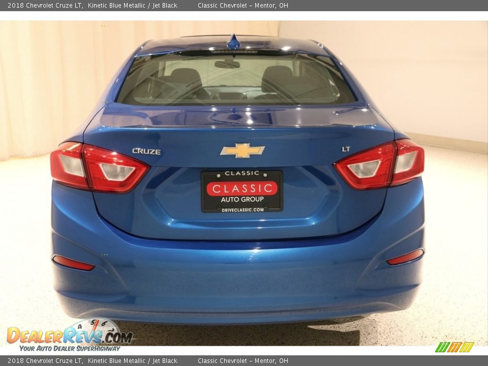 2018 Chevrolet Cruze LT Kinetic Blue Metallic / Jet Black Photo #25