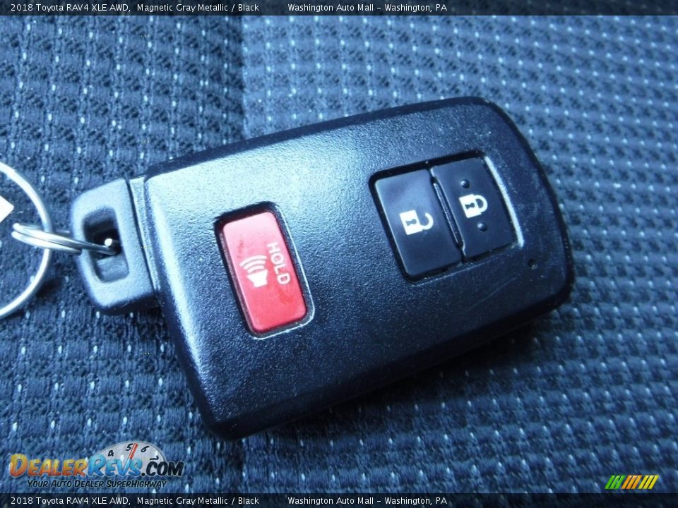 2018 Toyota RAV4 XLE AWD Magnetic Gray Metallic / Black Photo #26