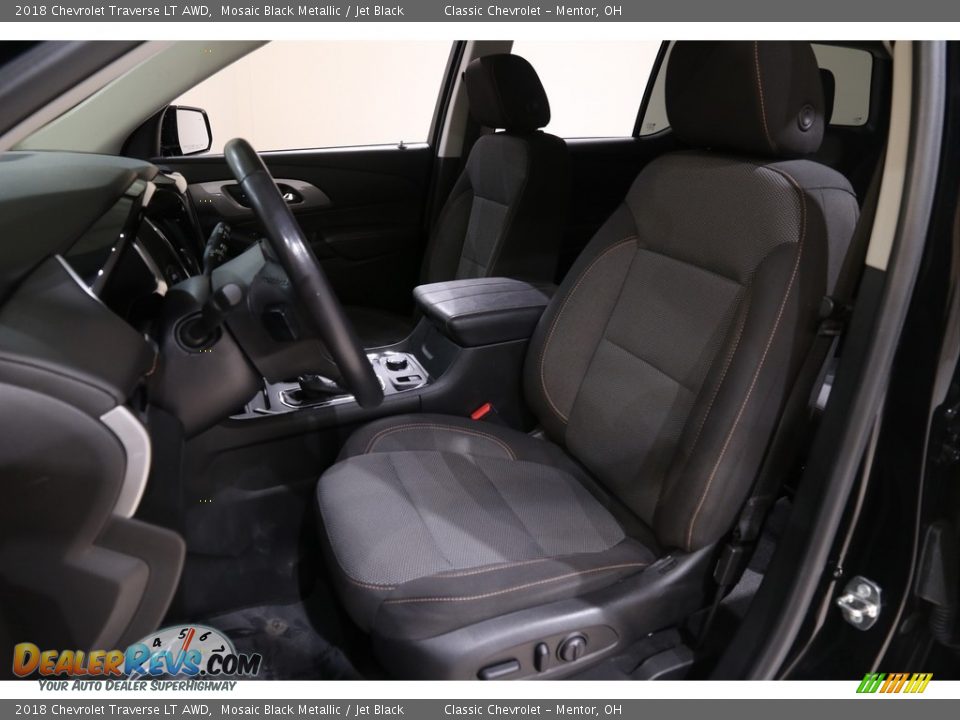 2018 Chevrolet Traverse LT AWD Mosaic Black Metallic / Jet Black Photo #5