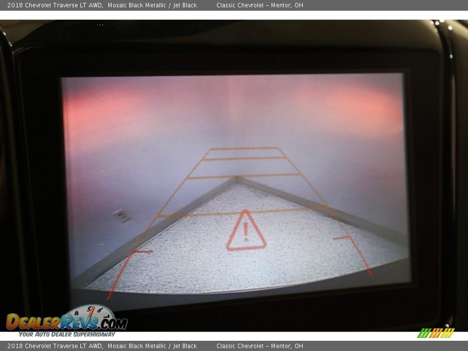 2018 Chevrolet Traverse LT AWD Mosaic Black Metallic / Jet Black Photo #21