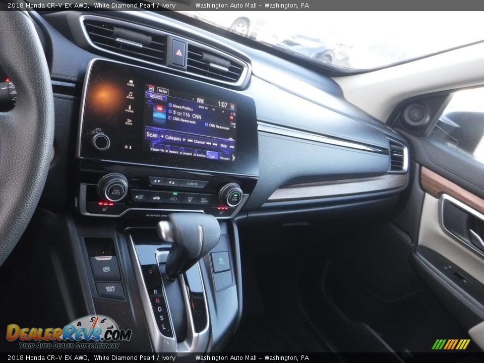 2018 Honda CR-V EX AWD White Diamond Pearl / Ivory Photo #17