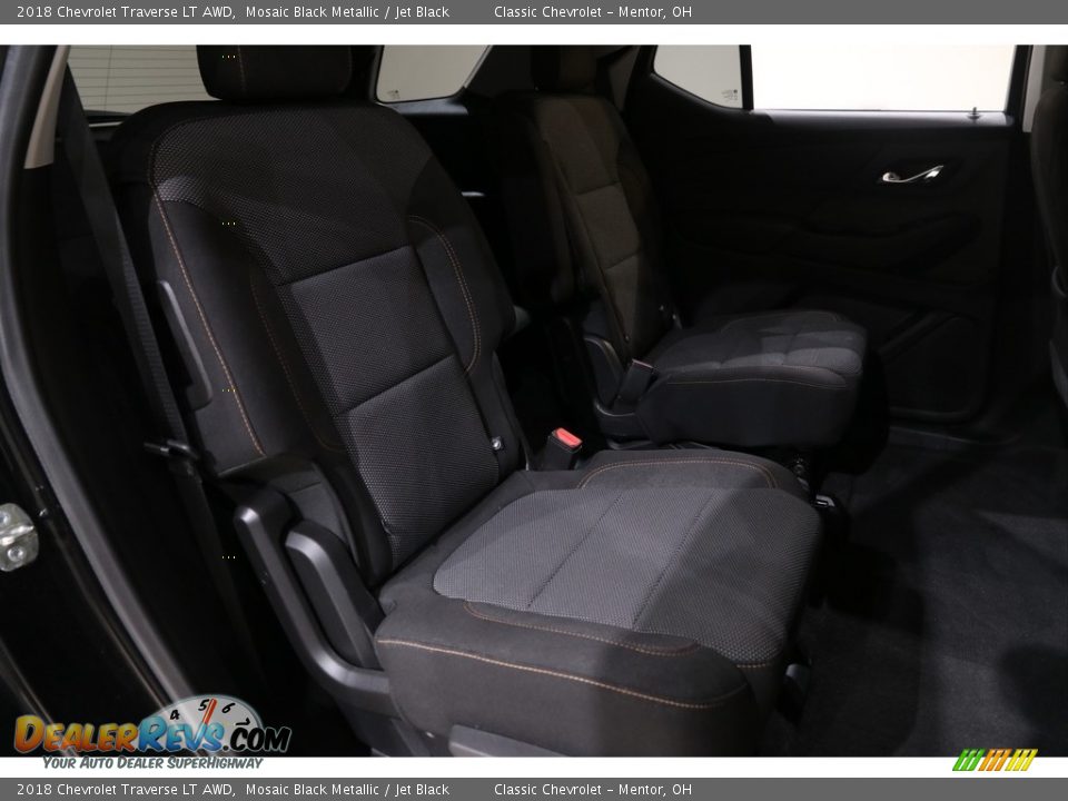 2018 Chevrolet Traverse LT AWD Mosaic Black Metallic / Jet Black Photo #25
