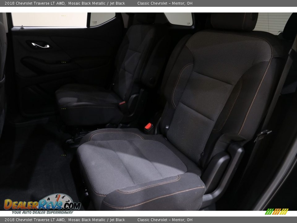 2018 Chevrolet Traverse LT AWD Mosaic Black Metallic / Jet Black Photo #26