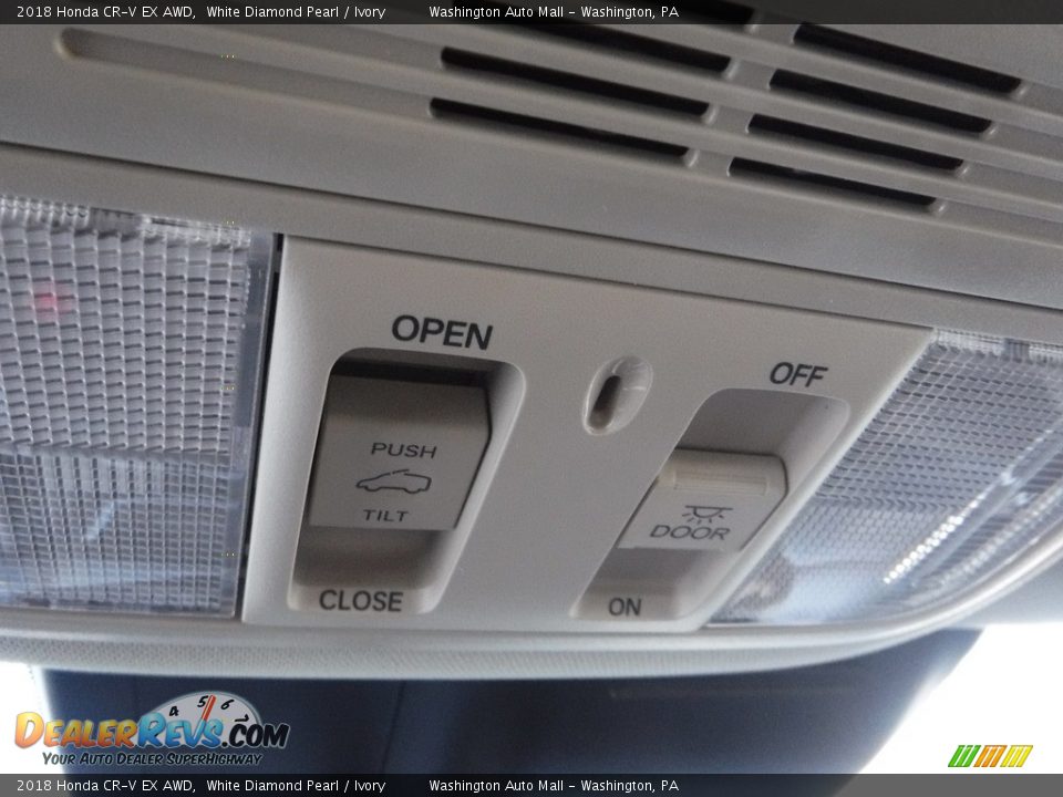 2018 Honda CR-V EX AWD White Diamond Pearl / Ivory Photo #22