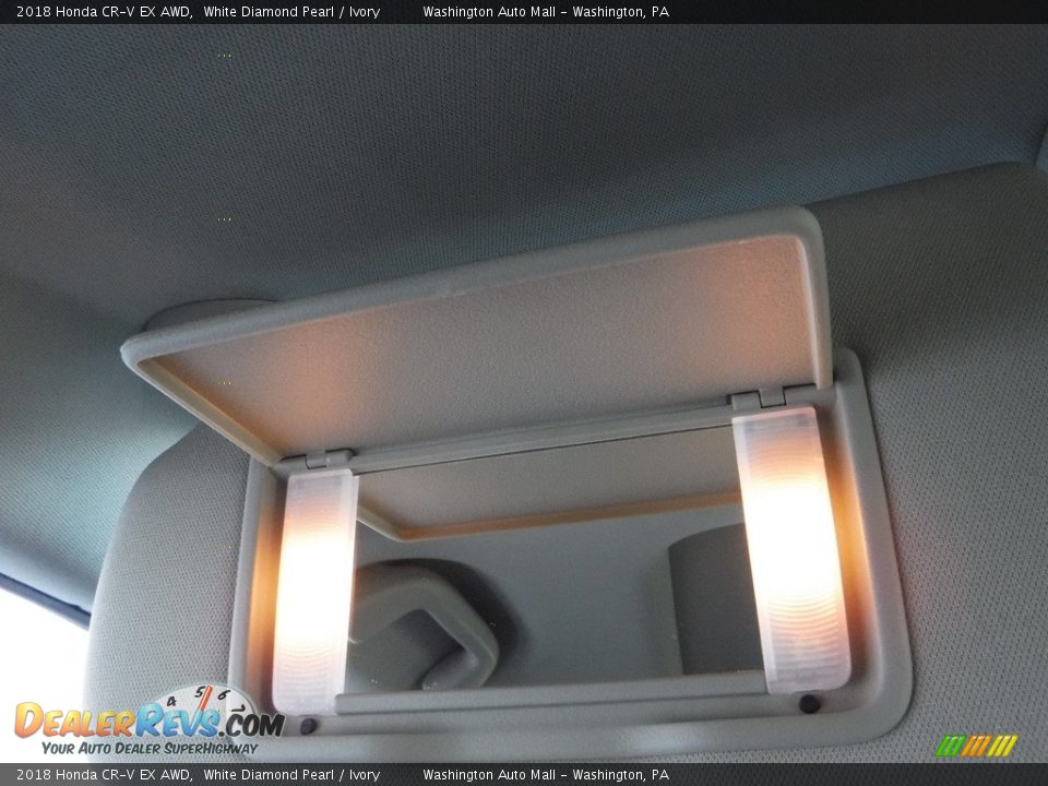 2018 Honda CR-V EX AWD White Diamond Pearl / Ivory Photo #23