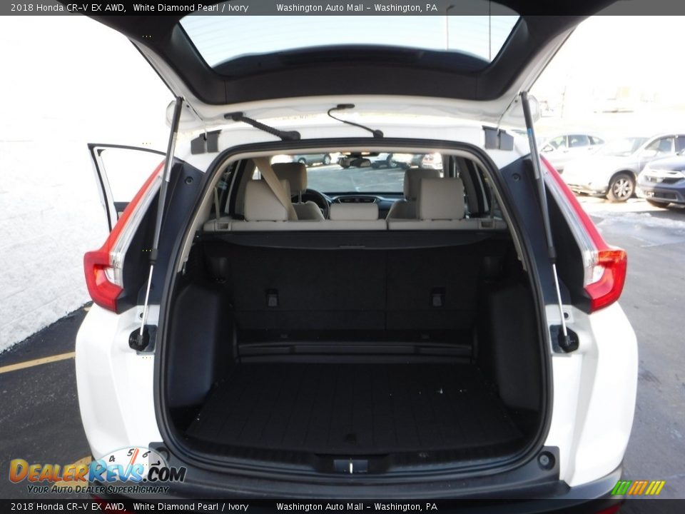 2018 Honda CR-V EX AWD White Diamond Pearl / Ivory Photo #26