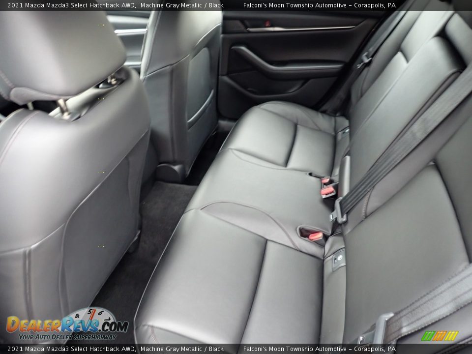 Rear Seat of 2021 Mazda Mazda3 Select Hatchback AWD Photo #8