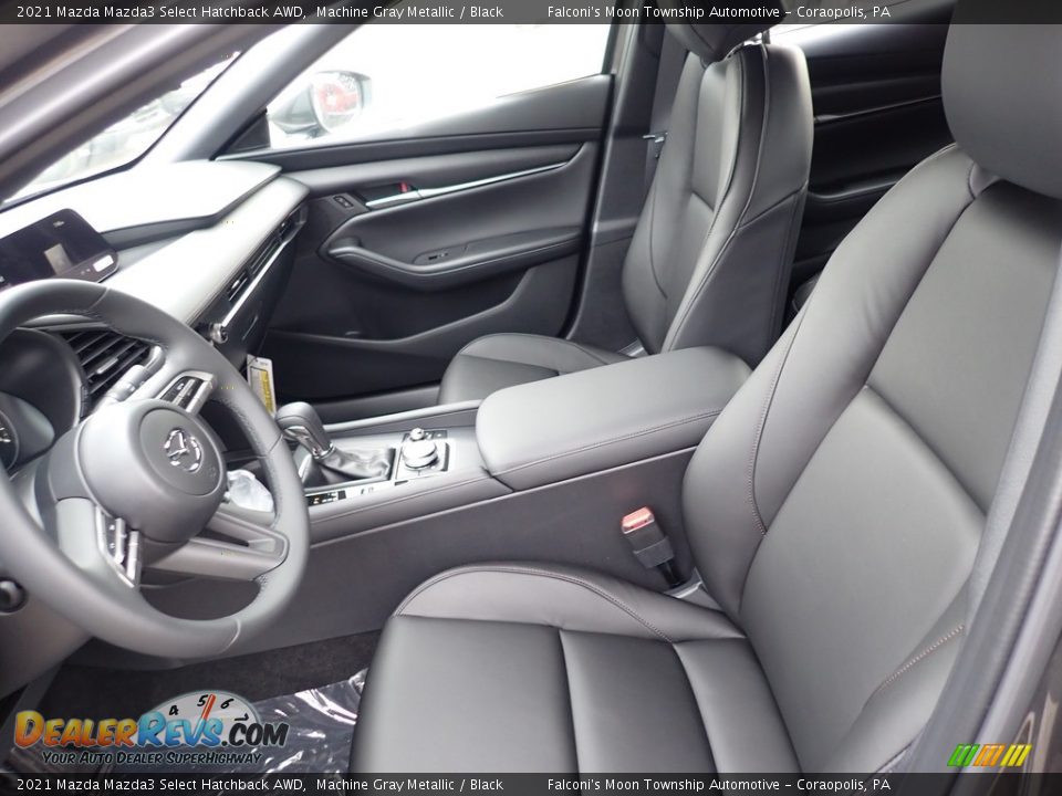 2021 Mazda Mazda3 Select Hatchback AWD Machine Gray Metallic / Black Photo #11