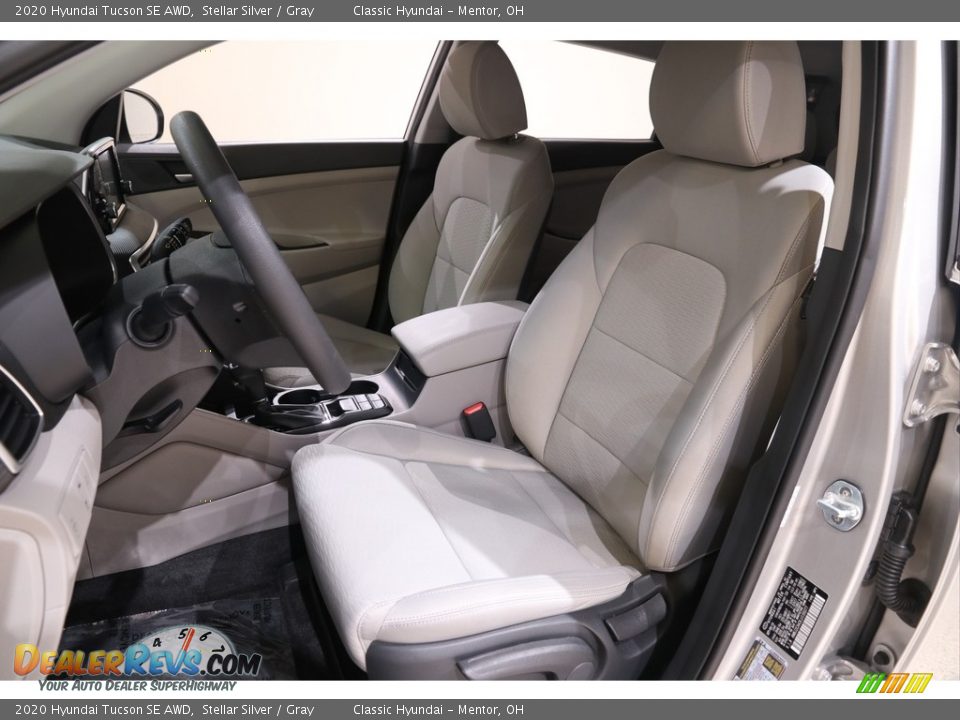 Front Seat of 2020 Hyundai Tucson SE AWD Photo #5
