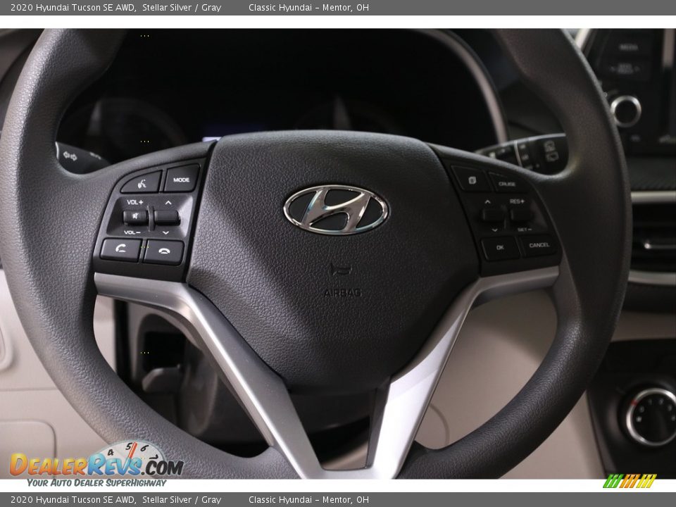2020 Hyundai Tucson SE AWD Steering Wheel Photo #7