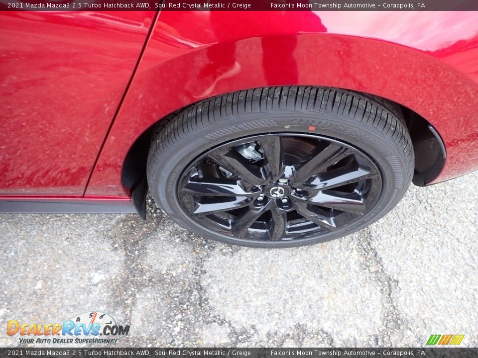 2021 Mazda Mazda3 2.5 Turbo Hatchback AWD Wheel Photo #7