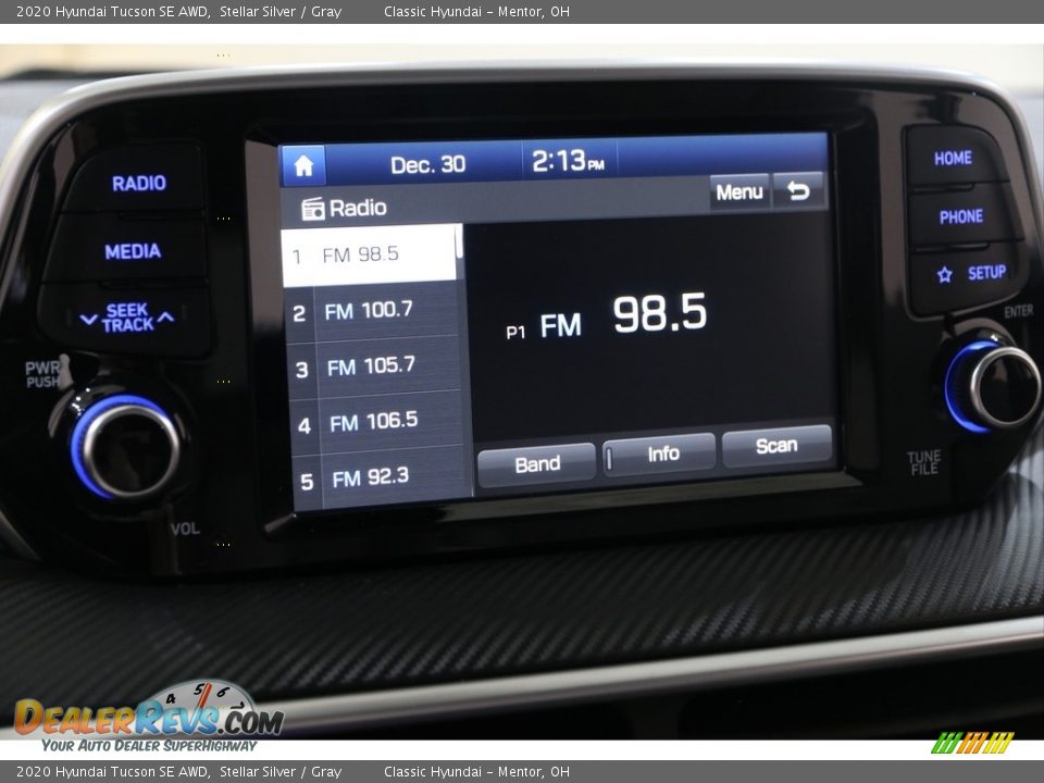 Audio System of 2020 Hyundai Tucson SE AWD Photo #12