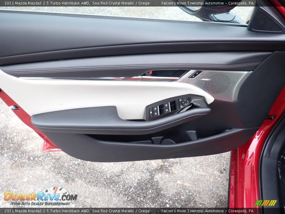 Door Panel of 2021 Mazda Mazda3 2.5 Turbo Hatchback AWD Photo #10