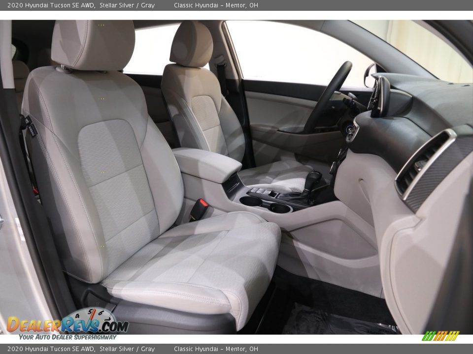 Front Seat of 2020 Hyundai Tucson SE AWD Photo #18
