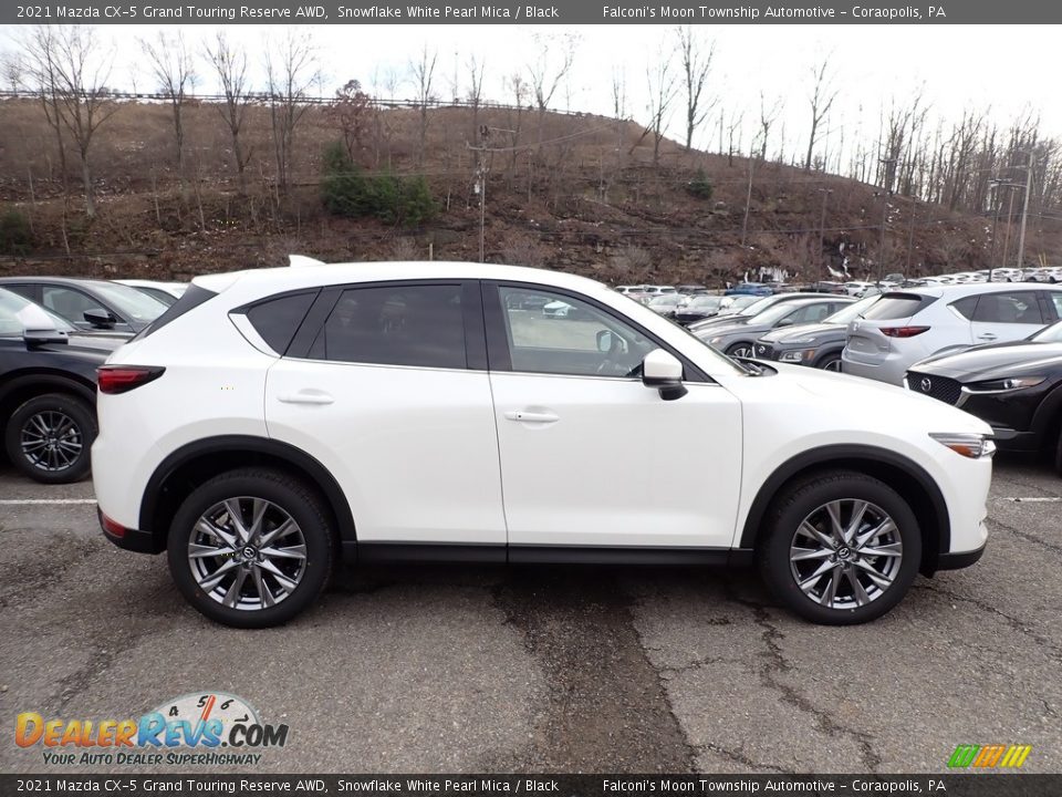 Snowflake White Pearl Mica 2021 Mazda CX-5 Grand Touring Reserve AWD Photo #1