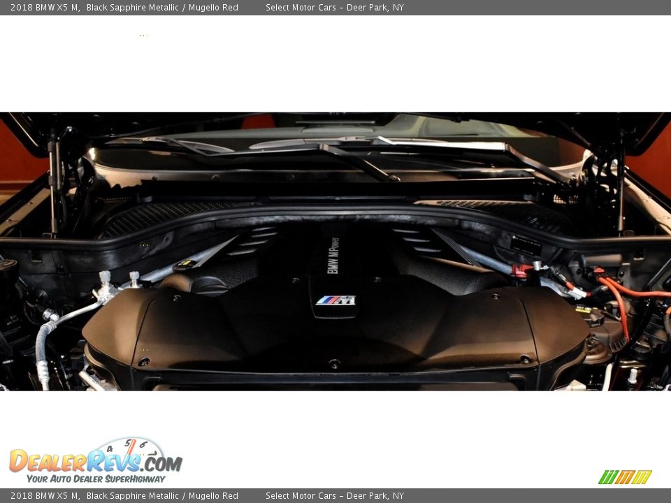 2018 BMW X5 M Black Sapphire Metallic / Mugello Red Photo #19