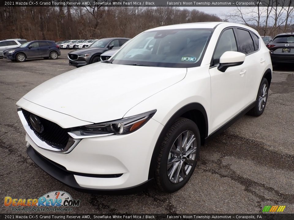 Snowflake White Pearl Mica 2021 Mazda CX-5 Grand Touring Reserve AWD Photo #5