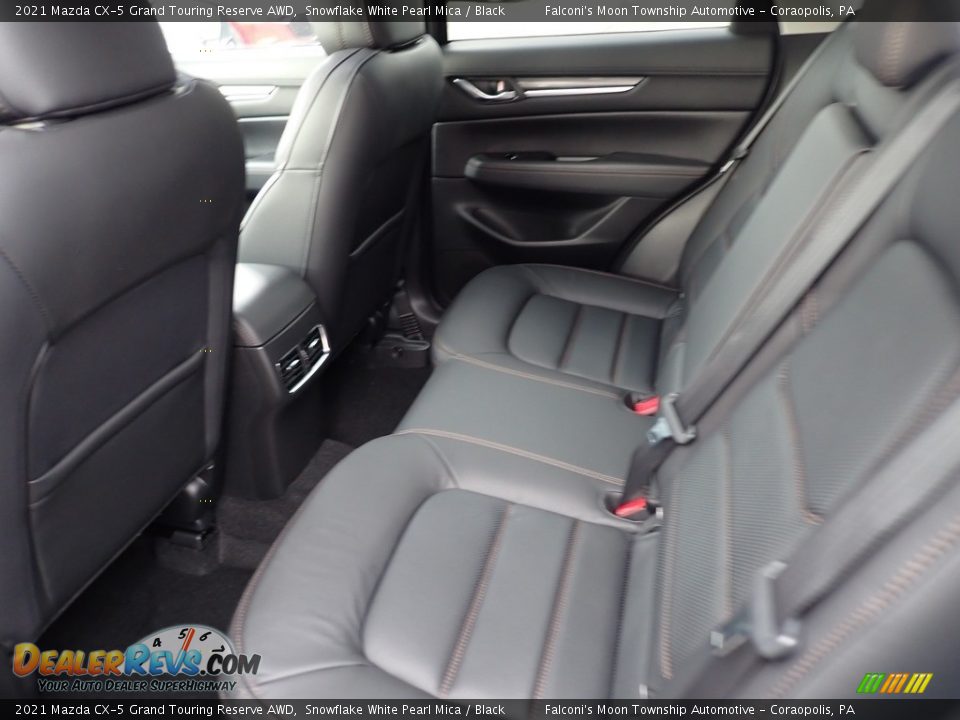 Rear Seat of 2021 Mazda CX-5 Grand Touring Reserve AWD Photo #8