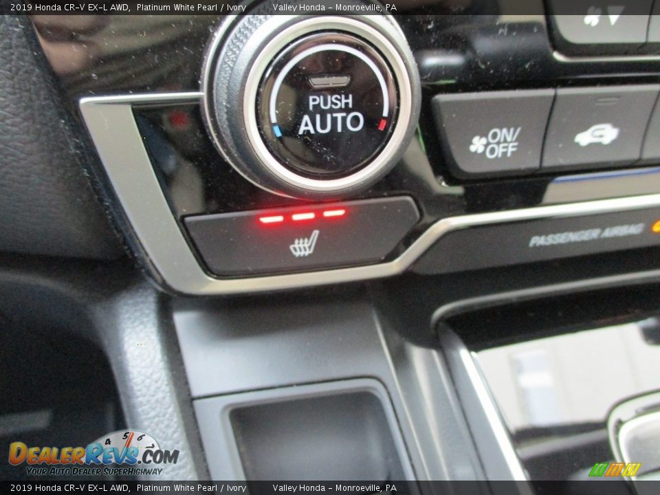 2019 Honda CR-V EX-L AWD Platinum White Pearl / Ivory Photo #16