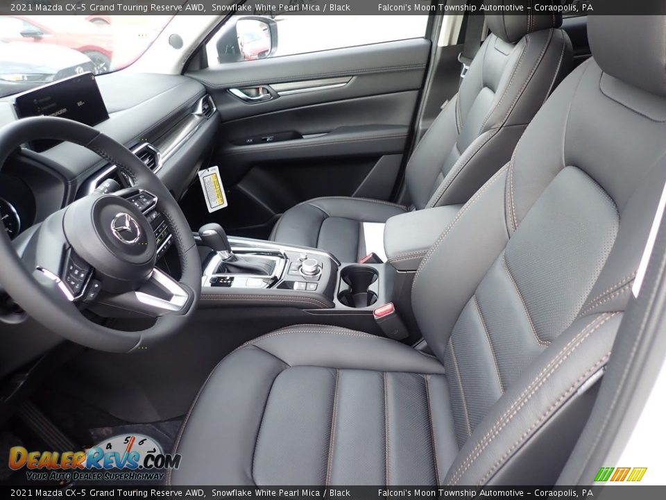 Front Seat of 2021 Mazda CX-5 Grand Touring Reserve AWD Photo #10