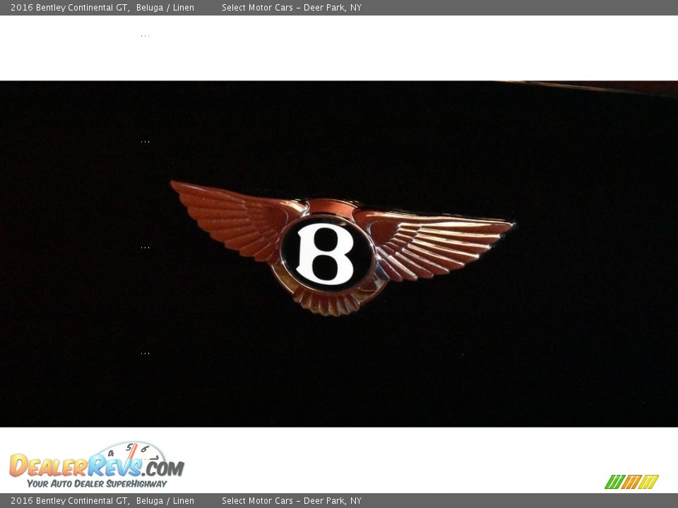 2016 Bentley Continental GT Beluga / Linen Photo #8