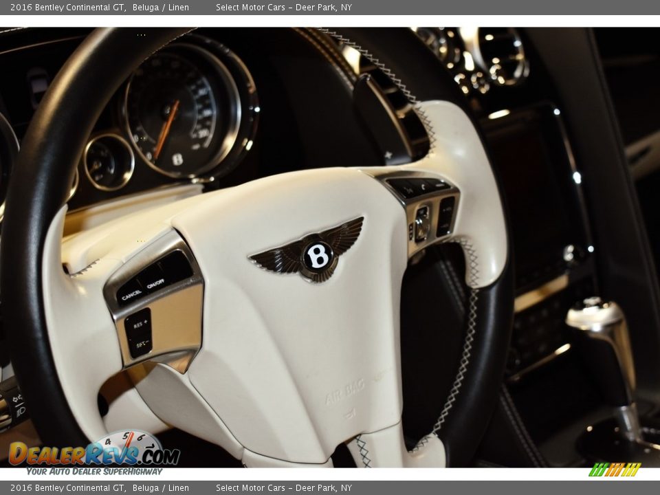 2016 Bentley Continental GT  Steering Wheel Photo #9