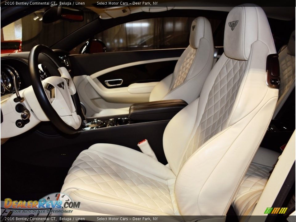 Linen Interior - 2016 Bentley Continental GT  Photo #11