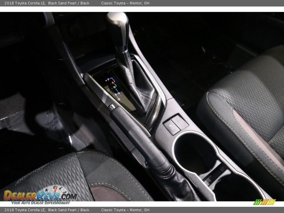 2018 Toyota Corolla LE Black Sand Pearl / Black Photo #12