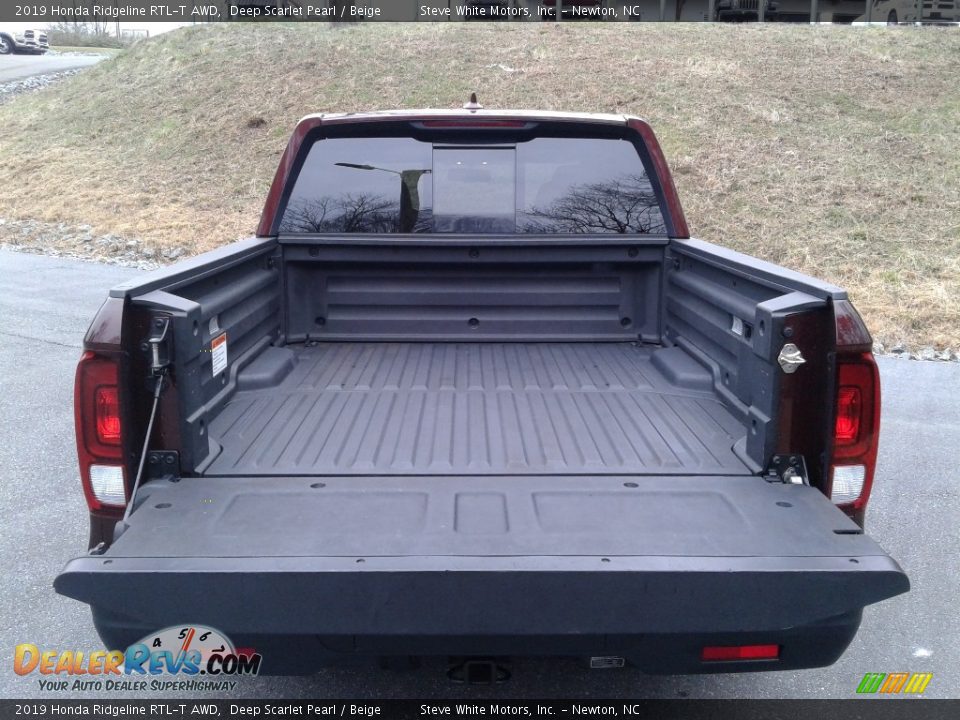 2019 Honda Ridgeline RTL-T AWD Deep Scarlet Pearl / Beige Photo #8